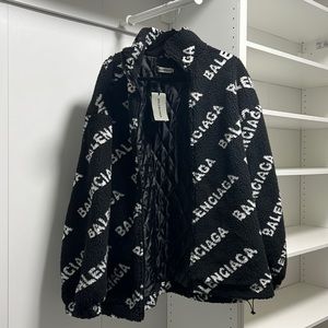 Balenciaga zip up jacket